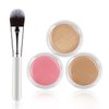 AFGHOUZ Cream Blush Contour Highlighter Palette, Bronzer Face Illuminator Kit With Brush, Contour Kit For Eyes, Cheeks And Lips