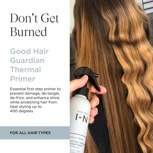 Intelligent Nutrients Good Hair Guardian Thermal Primer Heat Protectant for All Hair Types, Vegan, 5 Oz