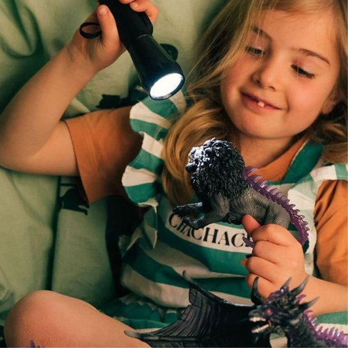 Schleich Eldrador Creatures Mythical Shadow Lion Action Figure - Highly Detailed and Realistic Figurine Toy with Transparent Tail for Boys and Girls, Gift for Kids Ages 7+