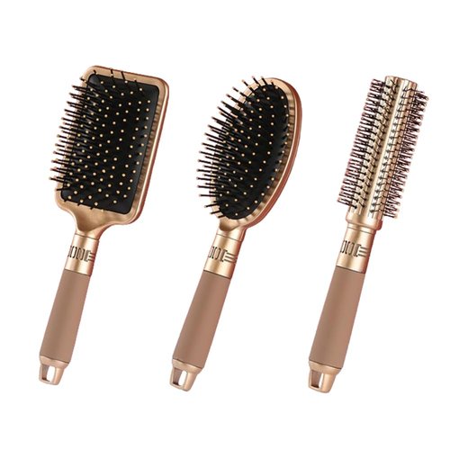 APOFUN 3 Pieces Hair Brush Comb Set Paddle Brush Detangle Hair Brush for Men and Women Wet, Dry, ...