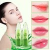 2 Pack Aloe Vera Lipstick, Long Lasting Lip Care Nutritious Plumper Lip Balm, Moisturizer Magic Color Changing Crystal Jelly Lipstick, Lip Gloss Matte Makeup Tinted Lip Balm (Green A)