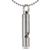 TI-EDC Titanium Emergency Whistle, Loud Portable Keychain Necklace Whistle for Emergency Survival, Life Saving, Hiking, Camping, and Pet Training