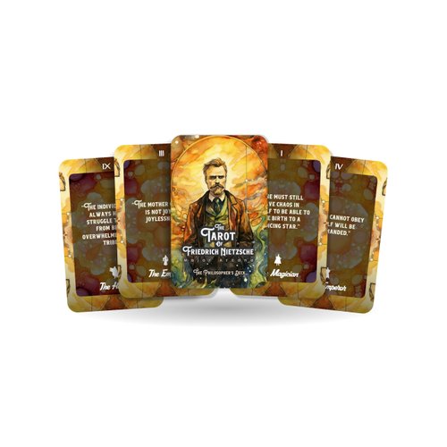 The Tarot Friedrich Nietzsche - The Philosopher's Deck - Divination tools - Tarot cards