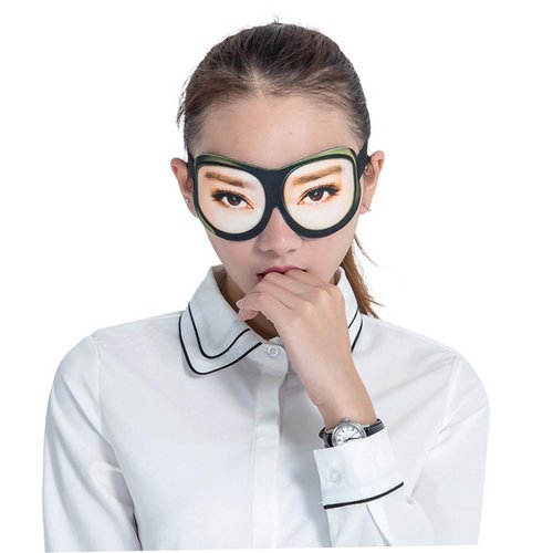 Gatuida 3pcs 3D Funny Eye Masks 3D Sleeping Eyeshade Eye Covers 3D Eye Mask Creative Eye Eyeshade Three-Dimensional Sleep Eyeshade Eye Printing Eyeshade Cover Eyes Tray Table