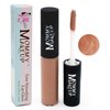 Mommy Makeup Line Smoothing Lip Gloss with Brown Algae & Golden Seaweed - Glossy, Moisturizing, High Shine, Paraben Free Lipgloss in Coco (A Sheer Cool Cocoa with Pearl)