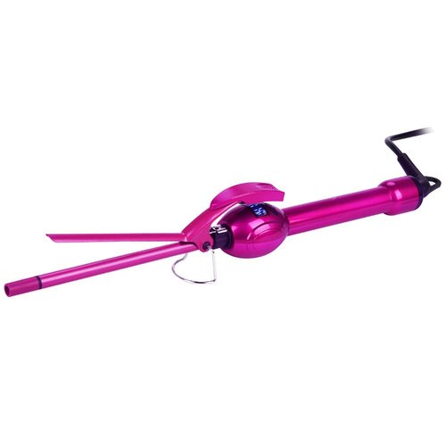 Mini Curling Iron Hair Curler Small Barrel Curling Iron Ceramic Curling Wand with Clips LCD Display Temperature Control Curling Curler for Women Men Kids Using Dual Voltage