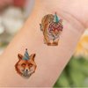 256PCS Realistic Safari Animals Tattoos Jungle Animal Temporary Tattoos for Kids, Wildlife Animal Tattoos Stickers Jungle Birthday Party Favors Gifts Supplies Jungle Party Goody Bag Stuffers
