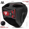 RDX Boxing Headgear MMA Muay Thai, Removable Face Grill, Head Gear for Sparring Grappling Martial Arts Kickboxing Taekwondo Karate BJJ Training