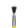 Bdellium Tools Professional Makeup Brush - Studio Series 966 Duo Fibre Face Shading - With Soft Synthetic Fibers, For Effortless Blending, Contouring, and Shading (Yellow, 1pc)