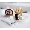 ENNAS Cute Bride and Groom Figurine Wedding Cake Topper Perfect Wedding Gifts