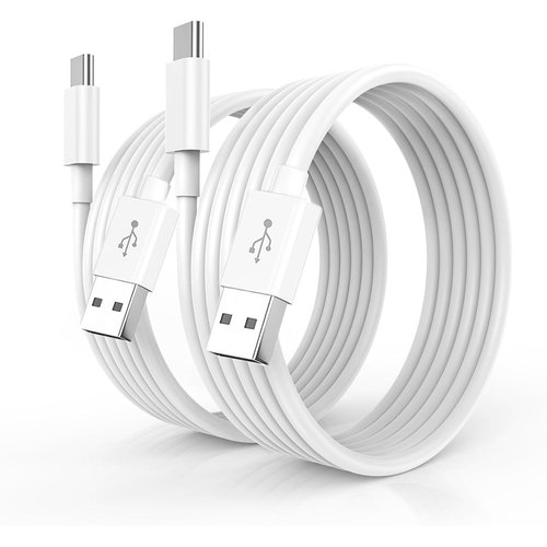 Replacement for Apple TV Remote USB C Charger Cable Compatible Apple TV Remote (3rd/4th Gen), Siri Remote, Apple TV 4K Remote (3rd Gen), iPhone 15 15 Pro Max 15 Plus Charger Cable Cord (2 Pack/5FT)