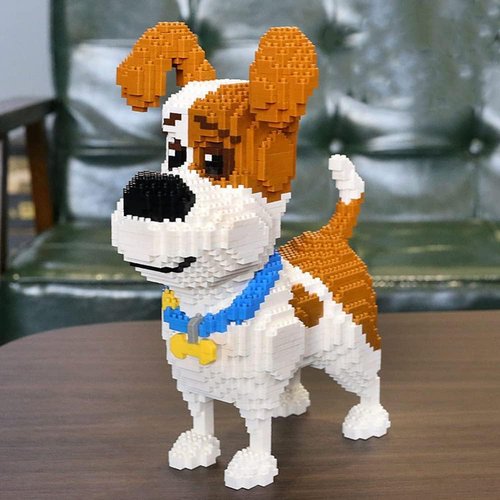 ENHANA Building Block Dogs Micro Mini Block Animal Dog Building Animal Set DIY 3D Block Toy Building Blocks for Kids Or Adult 2100 Pieces