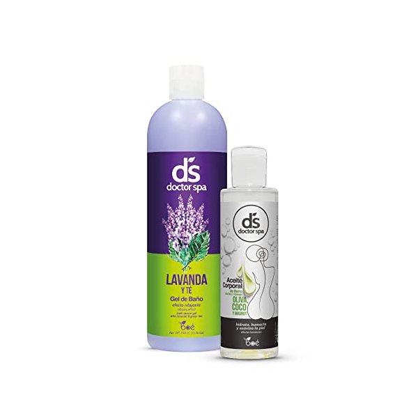 Shower Gel + Bath Body Oil (Lavender)