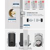 TEEHO TE001 Keyless Entry Door Lock with Keypad - Smart Deadbolt Lock for Front Door with 2 Keys - Auto Lock - Easy Installation - Satin Nickel