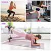 INTENT SPORTS Ankle Resistance Bands with Cuffs, Ankle Bands for Working Out, Leg Butt Workout Equipment for Kickbacks Hip Gluteus Training Exercises, Ankle Strap with Exercise Bands for Women