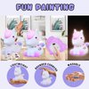LBOLYUMEG Paint Your Own Unicorn Lamp Kit, Art Supplies Arts and Crafts for Kids Ages 8-12,Crafts for Girls 8-12,Night Light Kids Crafts Ages 4-8, Birthday Easter Gift for Girls Boys Age 3 4 5 6 7 8+