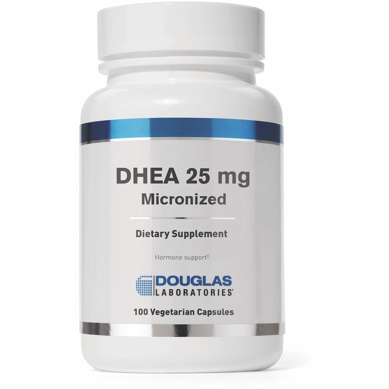 Douglas Laboratories DHEA 25 mg Capsules - Micronized - Supports Hormone Balance, Immunity, Brain...