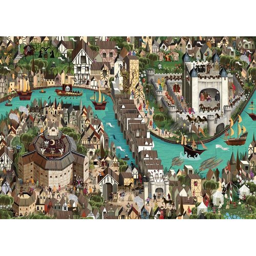 Laurence King The World of Shakespeare 1000 Piece Puzzle