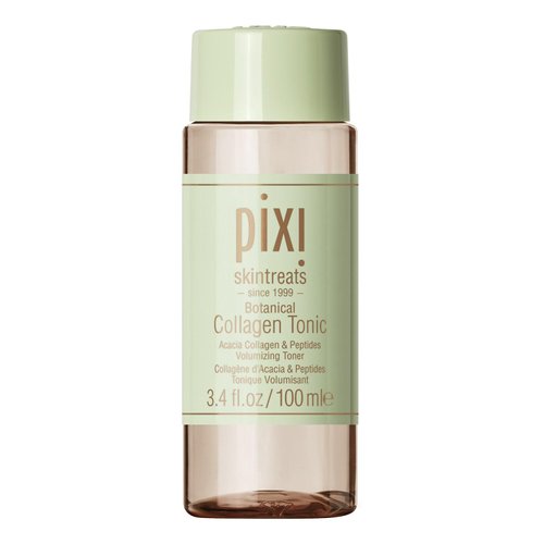 Pixi Botanical Collagen Tonic, Volumizing & Hydrating Toner, Enhanced with Peptides & Botanicals to Firm & Revitalize, Alcohol-Free Daily Moisturizing Toner, 100 ml / 3.4oz
