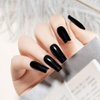 VENALISA 2Pcs Black White Gel Nail Polish Kit, Nail Gel Polish Set Soak Off UV LED Nail Art Starter Manicure Salon DIY at Home