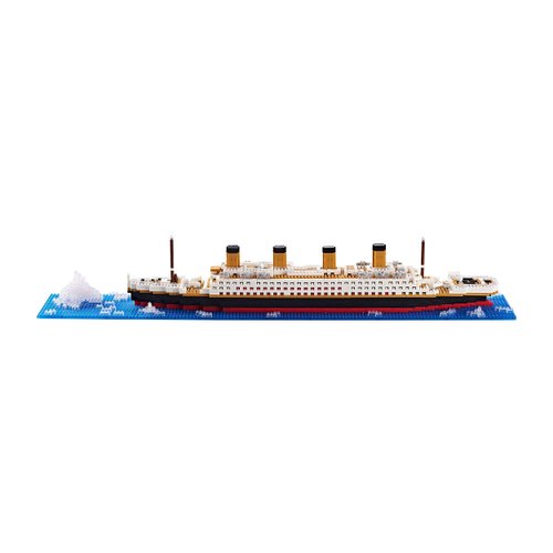 YaJie Titanic Miniature Building Blocks Set, 1872PCS DIY Modular Ship Model for Adults, Teens & Collectors, Educational Gift for Kids 14+