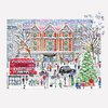 Galison Michael Storrings Christmas in London – 1000 Piece Puzzle Fun and Challenging Activity with Bright and Bold Artwork of The London Holiday Season for Adults and Families