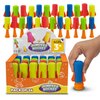 IPIDIPI TOYS Jumping Rockets Poppers - Spring Launcher Toys for Kids - Party Favors and Stuffers - School Prize Box, Classroom Goodie Bag Fillers, Birthday and, Stocking Stuffers - (Pack of 24)