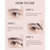 Waterproof Brow Gel Clear-2PCS Strong Hold Eyebrow Gel,Eyebrow Mascara Long-Lasting Quick-Drying Transfer-Proof Brow Setting Gel, Brow Shaping Gel for Natural-Looking Brows, Women Gift Eye Makeup-00#