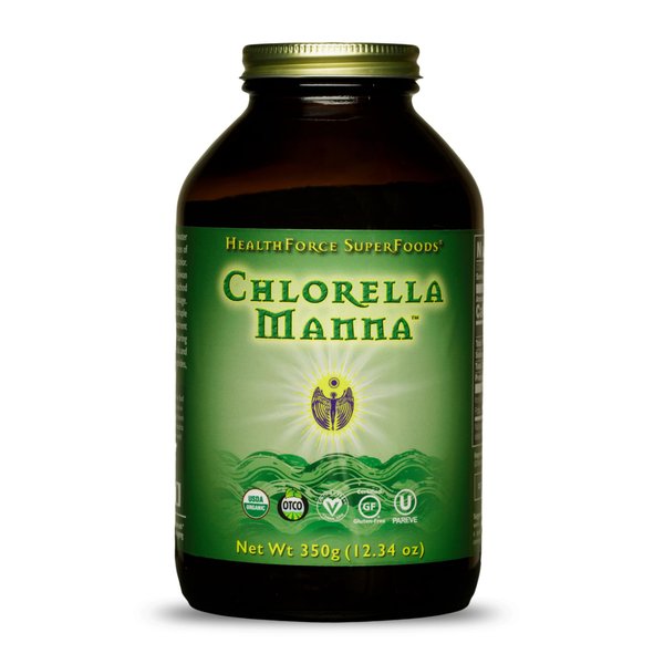 HealthForce SuperFoods Chlorella Manna - Powder - 350 Grams