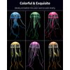 Uniclife 6 Pcs Glowing Jellyfish Ornament Decoration for Aquarium Fish Tank