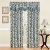 Waverly Traditions Navarra Farmhouse Scalloped Rod Pocket Valance for Windows in Bedroom, Kitchen, or Living Room, 52" x 16", Porcelain