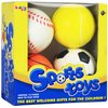 Kiddie Play Set of 4 Balls for Toddlers 4" Soft Soccer Ball for Kids