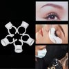 COOSKIN 100pcs Microblading Pigment Glue Rings Tattoo Ink Holder for Eyelash Extension Rings