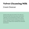 Stratia Velvet Cleansing Milk | Gentle Cream Face Cleanser | Moisturizing, Non-Foaming | Chamomile, Olive Oil & Aloe Vera | 4 Fl Oz