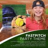 Havercamp Girl's Fastpitch Softball Party Luncheon Napkins 16 per Package
