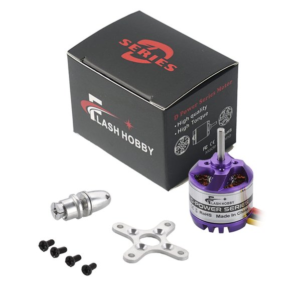 FLASH HOBBY D2830 1300KV Brushless Motor for Multicopter (D2830-1300KV)