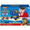 Paw Patrol, Chase Rise and Rescue Transforming Toy Car with Action Figures and Accessories, Kids Toys for Ages 3 and up