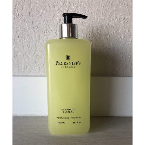 Pecksniff's England Limited Edition GRAPEFRUIT & CITRON Moisturising Hand Wash, 750 ml / 25.3 fl.oz