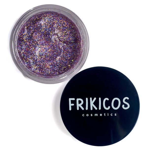 Purple Lavender Body Glitter Shimmer Gel Holographic Eyeshadow Face Hair Rave Anime Cosplay Accessories Makeup - Lila