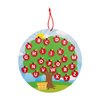 Fun Express Alphabet Apple Tree Craft Kit - Makes 12