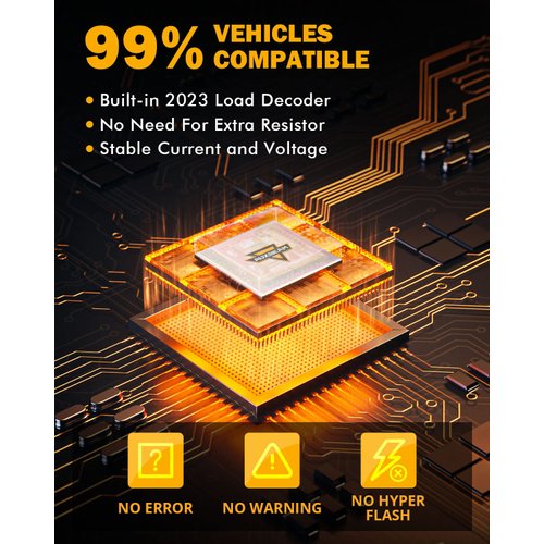 Auxbeam B21 Series 3157 LED Bulbs Amber Yellow Built in Resistor CANBUS Error Free Anti Hyper Flash 3457 4157 Bulb 600% Super Bright Turn Signal Light