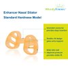 WoodyKnows Enhancer Nasal Dilator, Model 2024 Standard, Improves Sports Airflow, Nasal Congestion aid (XS 4Pack)