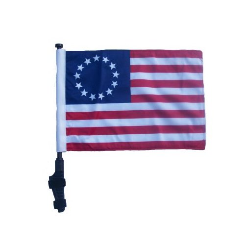 SSP Flags Betsy Ross Golf Cart Flag EZ On & Off Bracket