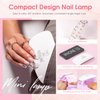 ROSALIND Poly Nail Gel Kit -8 Colors + White Brown Nail Art Accessories kit Clear Nude Poly Nails Gel Kit Starter Kit With Slip Solution Nude Pink Nail Extensions Gel Set with Mini UV Lamp