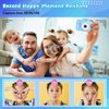 CL FUN Kids Camera, Video Camera for Kids Girls/Boys Age 3-12, HD Digital Camera for Toddler, Portable Kids Selfie Toy Camera with 32GB Card, Christmas Birthday Festival Present for Kids (Blue)