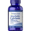 Puritan's Pride Absorbable Calcium with Vitamin D 3 1000iu Softgels, 1200 mg, 200 Count