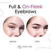 Marie-José & Co Soft Black Eyebrow Powder, Compact Eyebrow Kit for Women, Easy to Apply Eyebrow Makeup, Eyebrow Cake Powder with A Soft Finish for Naturally-Looking Brows All Day