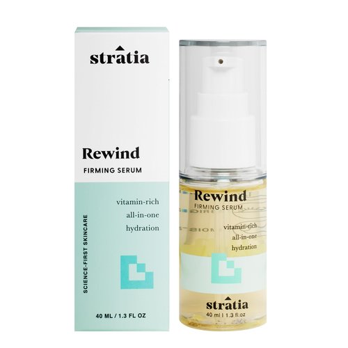 Stratia Rewind | Firming &amp; Hydrating Serum to Hydrate and Fade Hyperpigmentation | DMAE, Niacinam...
