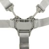 XQIGI High Chair Straps, Replacement 5 Point Harness Straps for Baby High Chair, Harness Belt for Stroller High Chair Pushchair, Safety and Comfort Material (Grey Button)