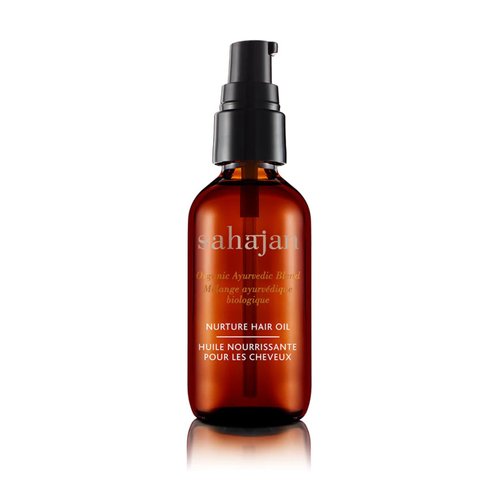 Sahajan Ayurveda Science of Intuition Nurture Hair Oil - For STRONG. SHINY. RESILIENT. Hair - 30ml/1 oz - 5,000 year old Ancient Indian Science - Visibly Restore Hair & Follicles - 100% Natural
